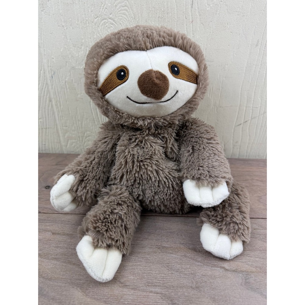 Warmies Sloth Microwavable Heatable Plush Stuffed Animal Toy 13"